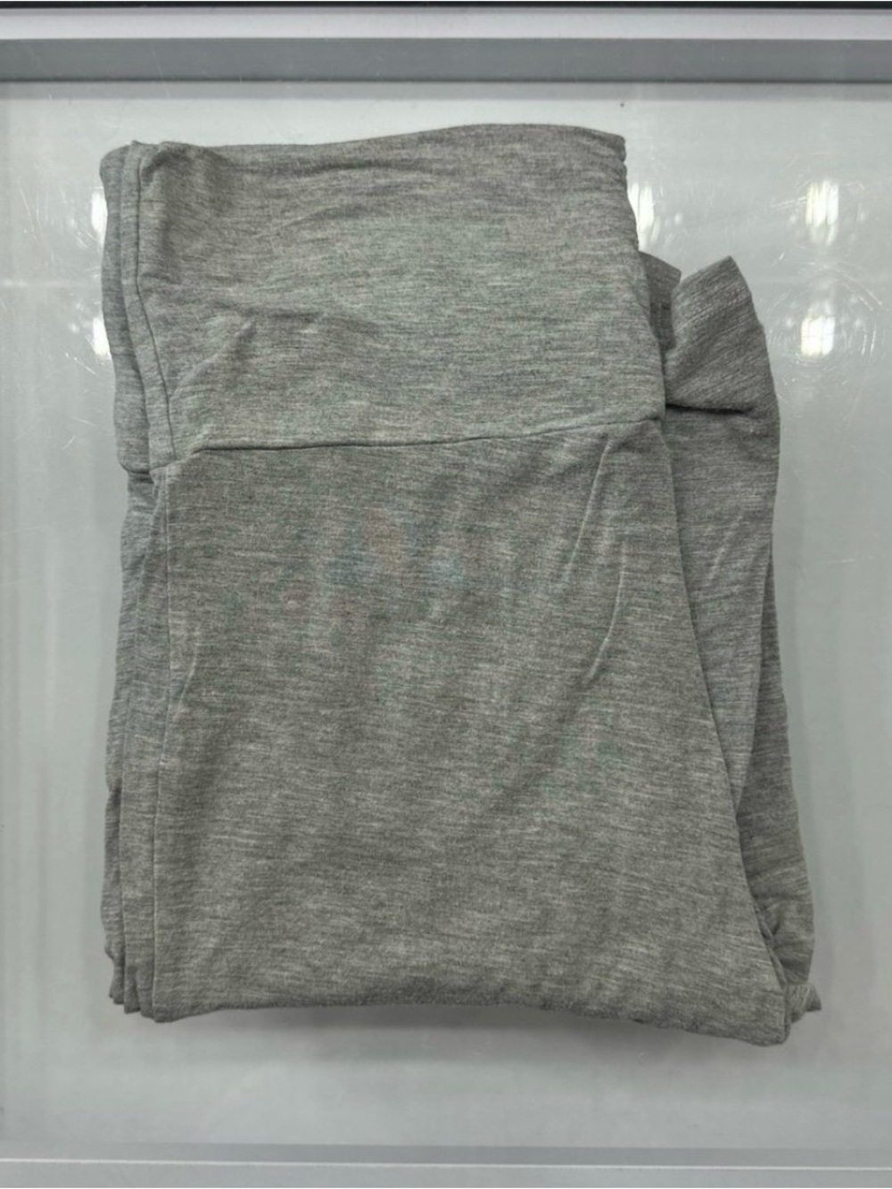 White Fox Grey Marle Legging Pants (Ready To Ship)